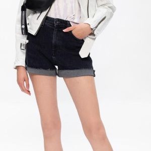 rag & bone Nina Shorts Black